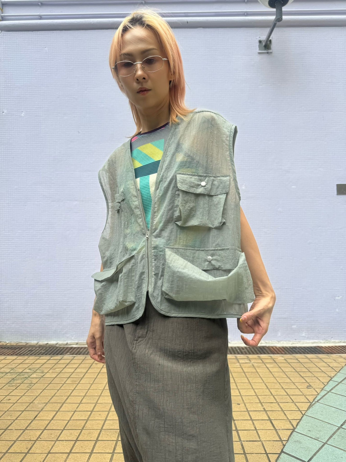 大袋軍背心