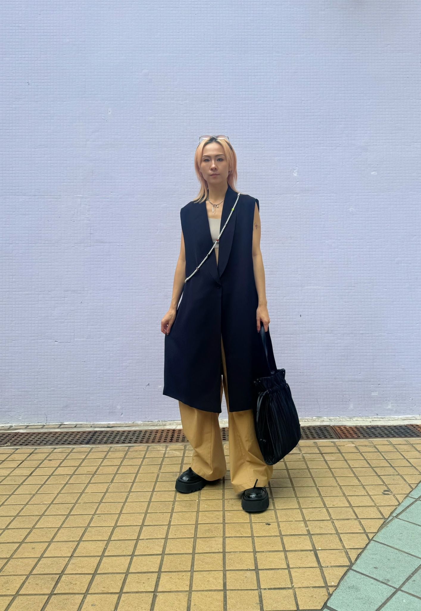 小彎刀褲