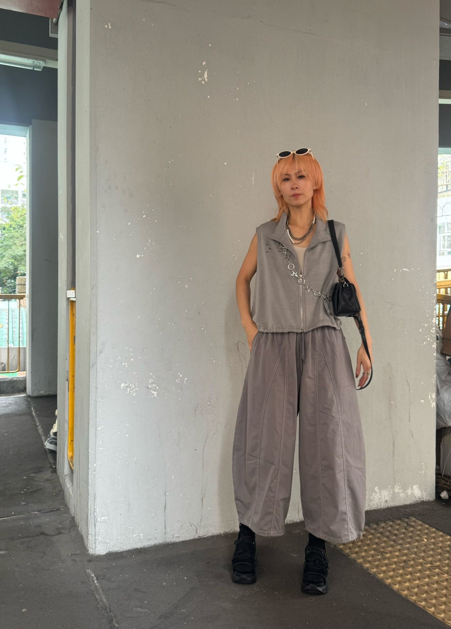 七分波波風褸褲