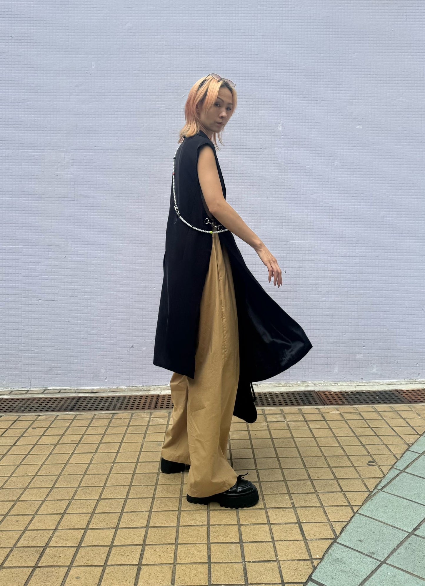 小彎刀褲